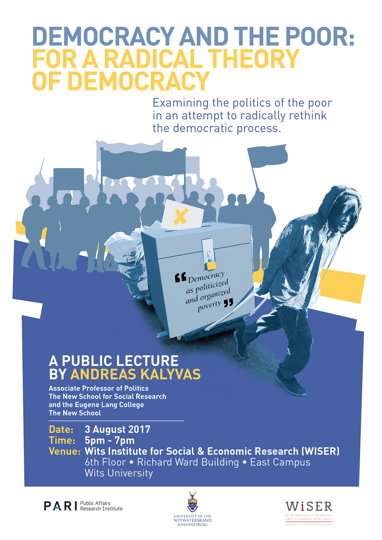 Democracy POSTER draft6 PARI Public Affairs Research Institute