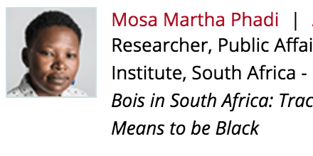 Mosa Phadi receives African Humanities Postdoctoral Award