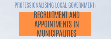 Webinar | Professionalising Local Government