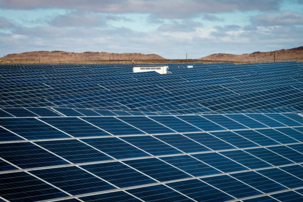 DE AAR, EMTHANJENI - 27 August 2021 - Globeleq's solar farm in De Aar.Photo: Bram Lammers