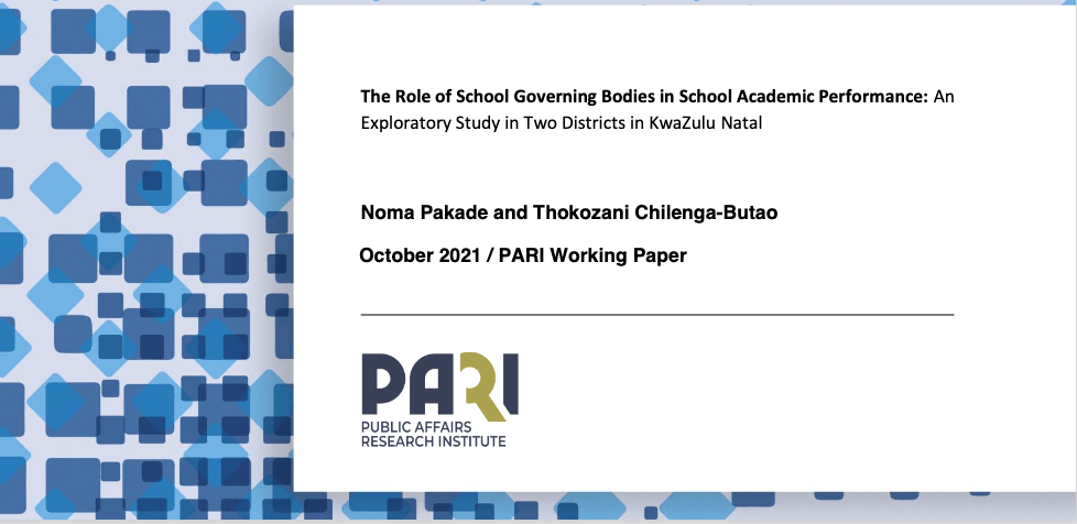 WP | The Role of School Governing Bodies