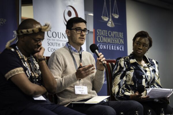 Johannesburg 20220914 - Panel 1 - State Capture Commission Conference, UJ campus
Photo: Bram Lammers