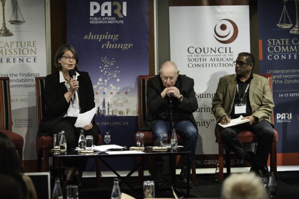 Johannesburg 20220915 - Welcome & Panel 4 - State Capture Commission Conference, UJ campus
Photo: Bram Lammers
