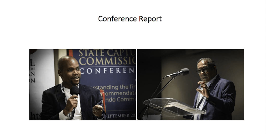 Report | State Capture Commission Conference