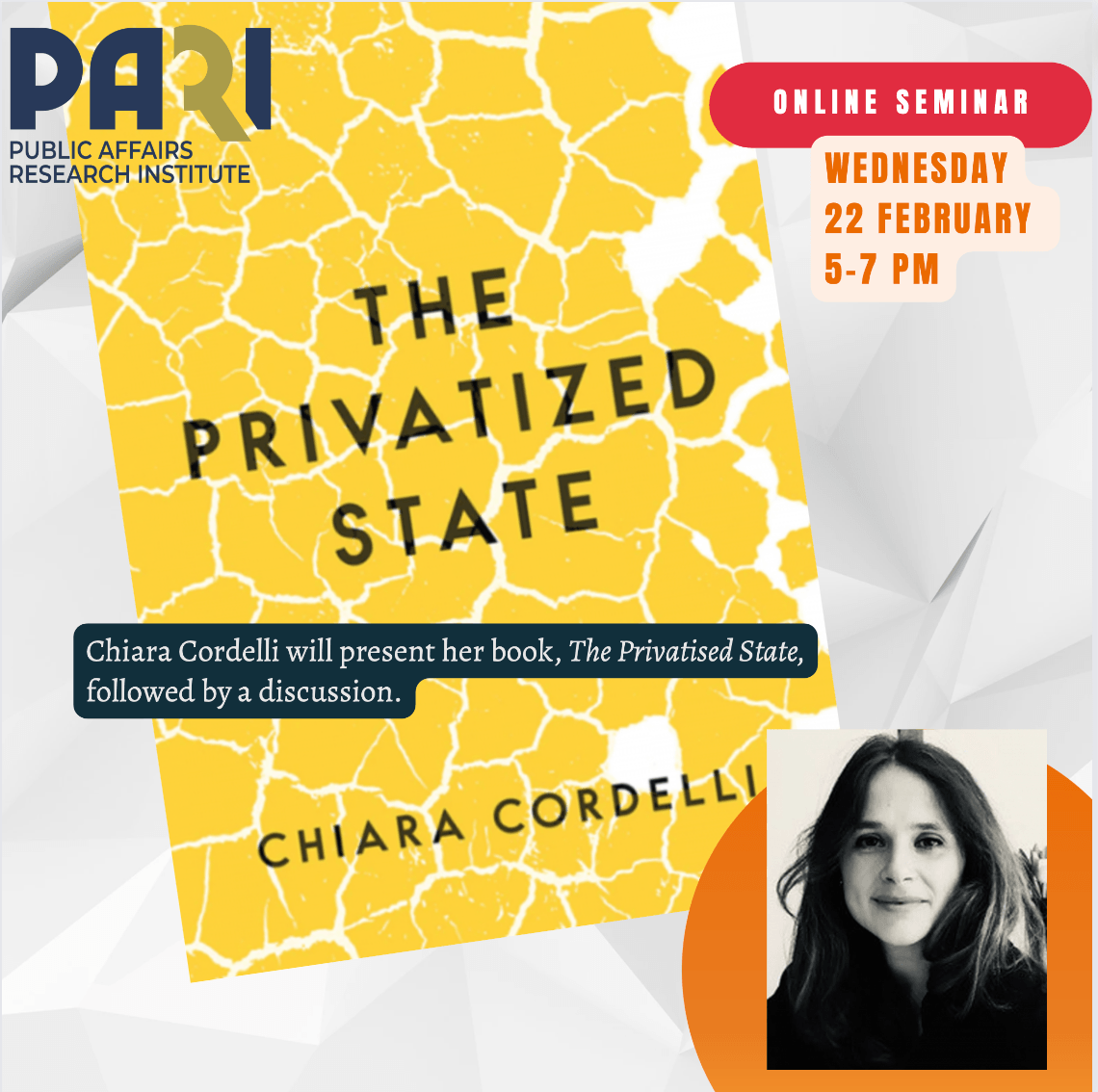 Seminar | The Privatised State