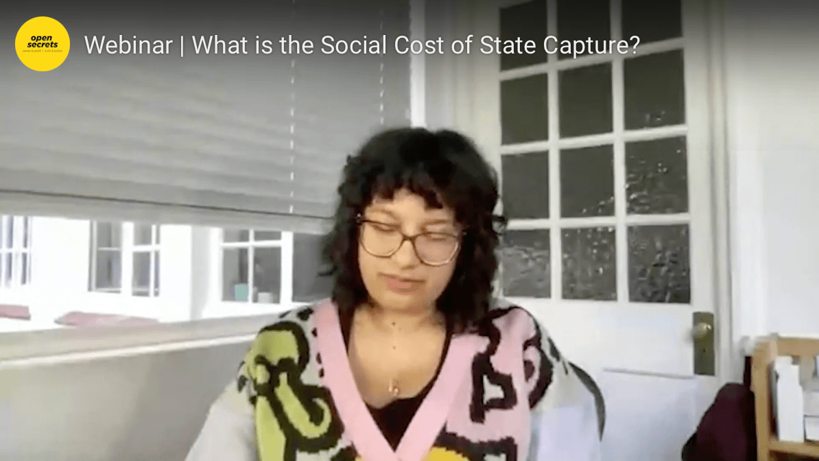 Webinar | Who pays the price of state capture?