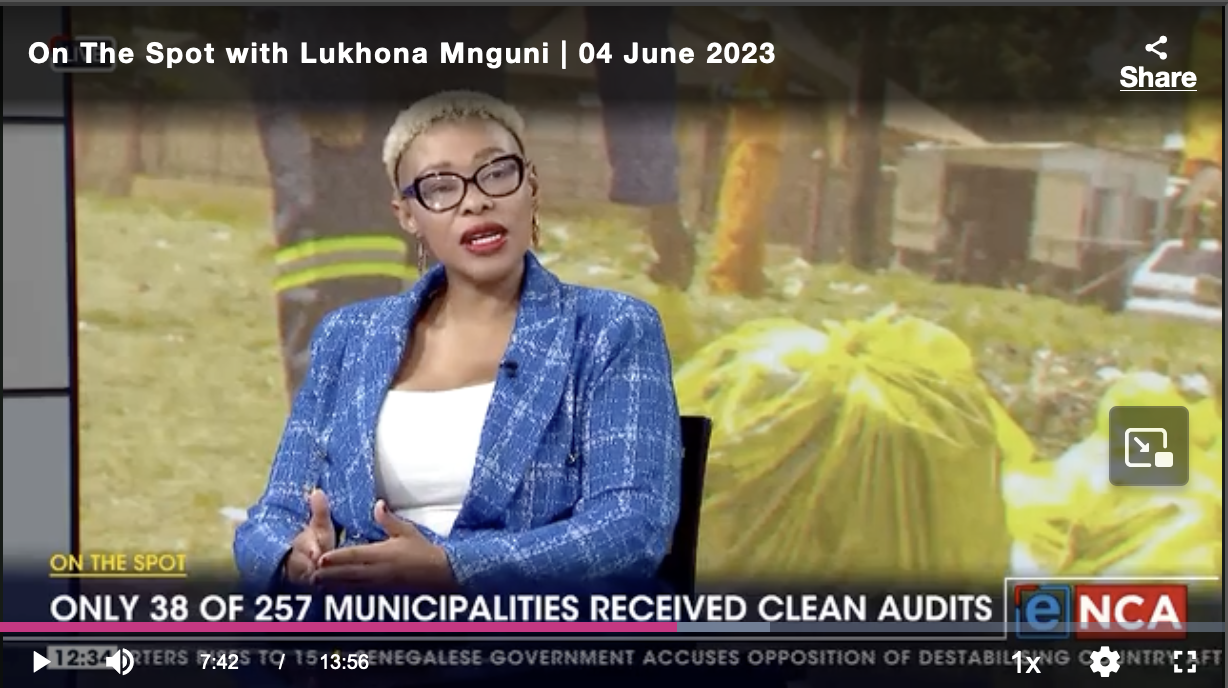 Watch | Municipal audits: Why are the numbers still so low and who is to blame?