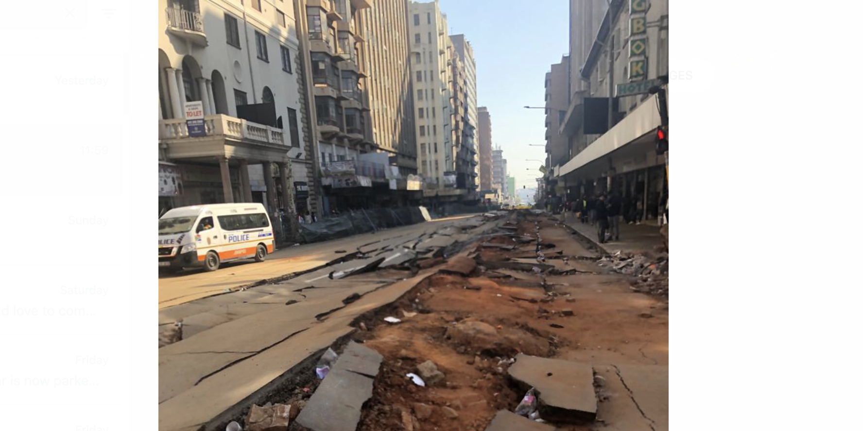 Op Ed | Explosion of a decaying city: Defects of Joburg’s poor urban management revealed