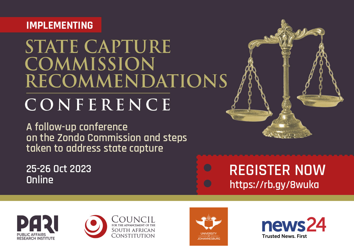 Livestream | State Capture Commission Conference